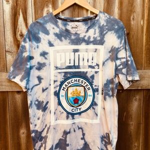 Acid Wash Puma Manchester City Tee